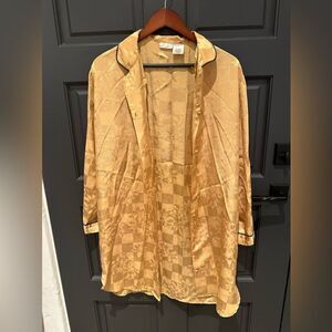 Gold vintage sleep top